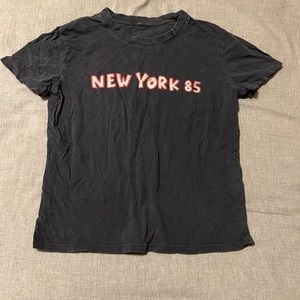 Brandy Melville dark blue shirt